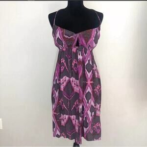 Anthropologie Plenty By Tracy Reese Silk Sun Dress  - Size 8